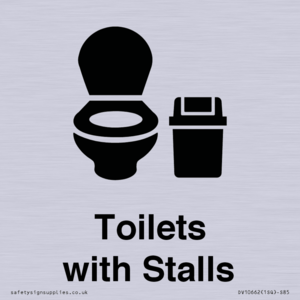 Toilets: Stalls with Sanitary Bin